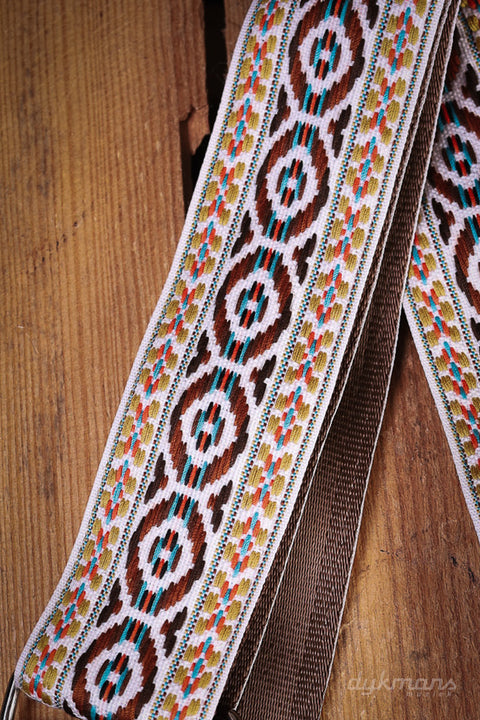 Souldier Guitar Strap Bohemian Brown Orange White