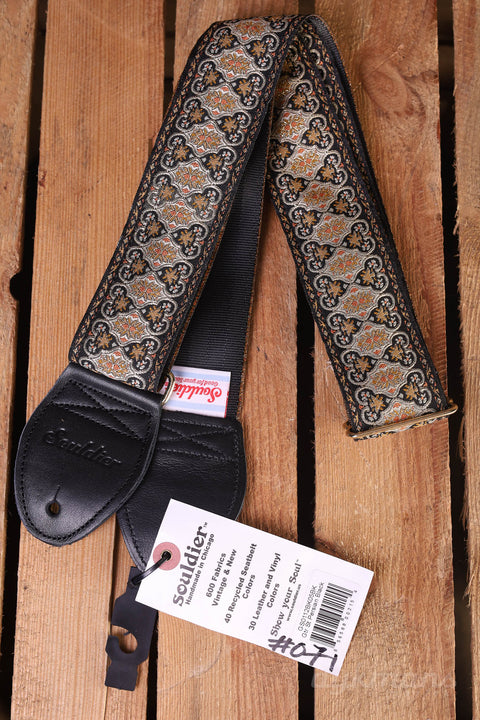 Souldier Guitar Strap Persian Black