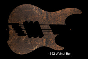 Dingwall Custom Shop Z3X-5 Walnut Burl