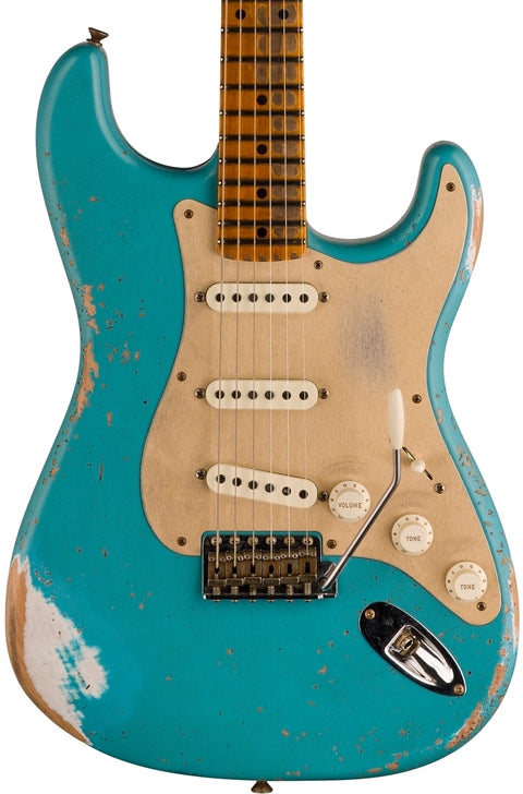 Fender Custom Shop LTD '58 Stratocaster Heavy Relic, Super Faded Aged Taos Turquoise