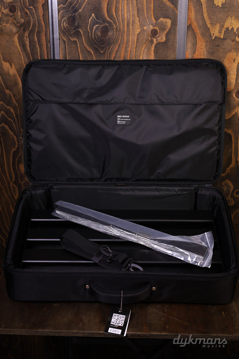 MONO Pedalboard Rail Medium, Black and Stealth Tour Accessory Case, Black