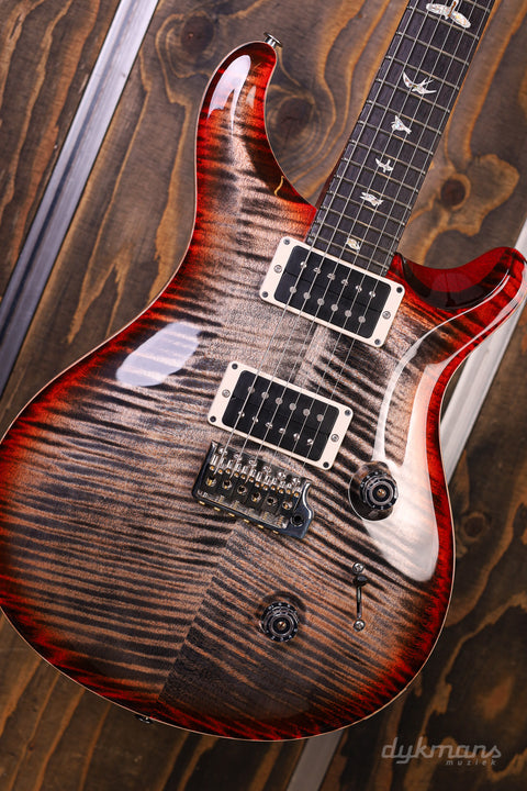 PRS Custom 24 Charcoal Cherry Burst #0386448