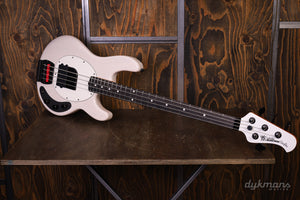 Music Man Stingray Tim Commerford's Passive Fight Night White