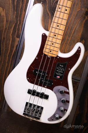 Fender American Ultra Precision Bass Arctic Pearl