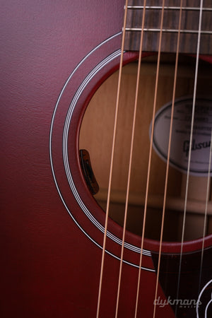 Gibson Hummingbird Special Satin Wine Red