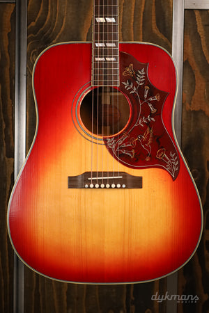 Gibson Custom Hummingbird Original Vintage Cherry Sunburst Light Aged Murphy Lab