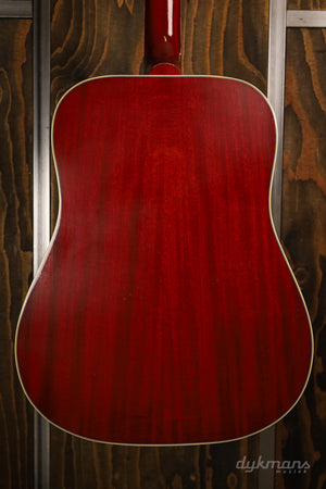 Gibson Custom Hummingbird Original Vintage Cherry Sunburst Light Aged Murphy Lab