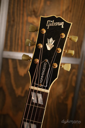 Gibson Custom Hummingbird Original Vintage Cherry Sunburst Light Aged Murphy Lab