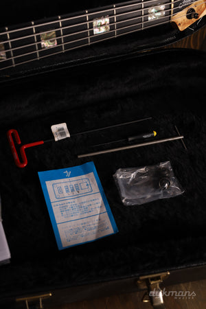 Fodera Emperor Deluxe Chestnut Burl