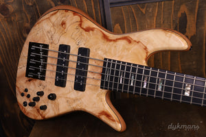 Fodera Emperor Deluxe Chestnut Burl