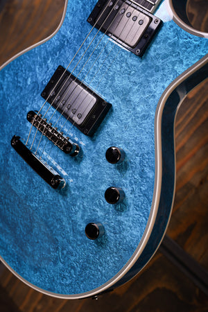 ESP Original Eclipse Custom Blue Liquid Metal
