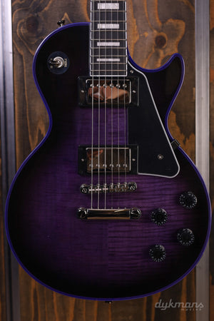 Epiphone Les Paul Custom Widow Purple Black Burst