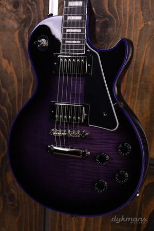 Epiphone Les Paul Custom Widow Purple Black Burst