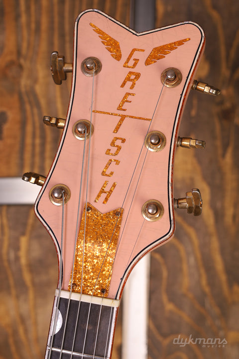 Gretsch Custom Shop 1959 White Penguin Faded Shell Pink Super Heavy Relic by Master Builder Chad Henrichsen