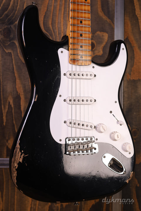 Fender Custom Shop Limited Fat '54 Strat Relic Aged Black