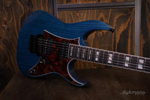 Ibanez Prestige RG653DX Transparent Deep Blue Flat