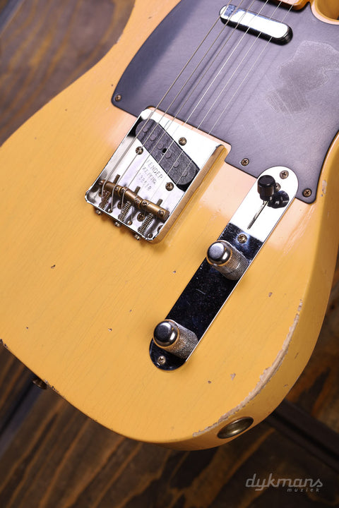 Fender Custom Shop Limited Edition '53 Telecaster Relic Aged Nocaster Blonde