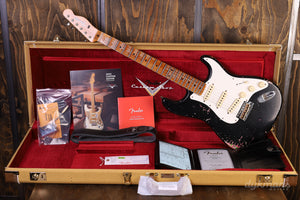 Fender Custom Shop Limited Edition Mischief Maker - Heavy Relic - Aged Black Over Pink Paisley