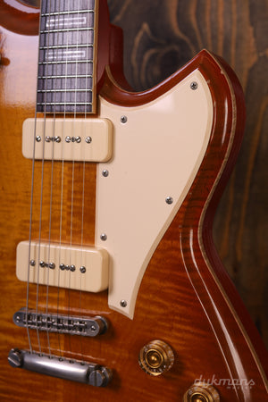Novo Serus P2 Carve Top Flamed Maple Faded Tea Burst