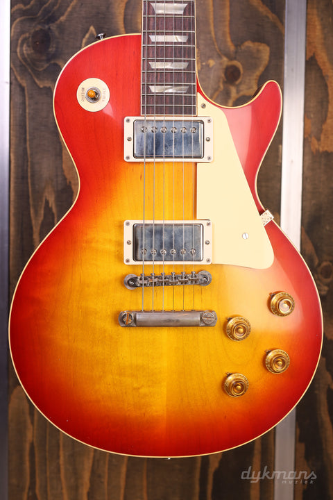 Gibson Custom Shop 1958 Les Paul Standard Washed Cherry Sunburst VOS