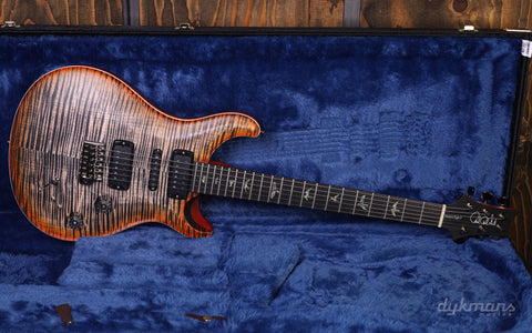 PRS Wood Library Modern Eagle V Burnt Maple Leaf Satin