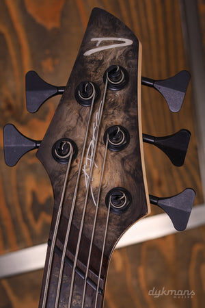 Dingwall Custom Shop Z3X-5 Buckeye Burl Natural to Black Burst