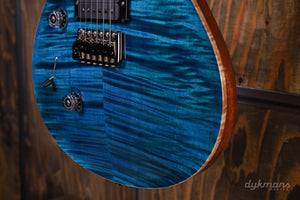 PRS Wood Library Custom 24 Lefty Aquamarine