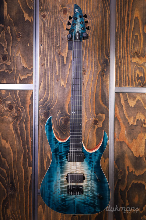 Mayones Duvell Elite 6 Natural Turquoise Burst