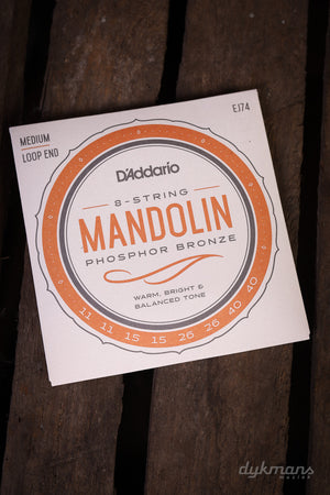 D'addario Mandolin Phosphor Bronze Medium Gauge