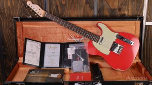 Fender Custom Shop Time Machine '63 Telecaster Relic Aged Fiesta Red