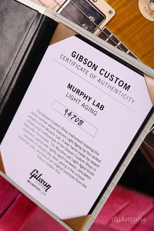 Gibson Les Paul 1959 Standard Green Lemon Fade Murphy Lab Light Aged RESERVED