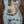 Gretsch Custom Shop 1959 White Penguin Faded Daphne Blue Heavy Relic