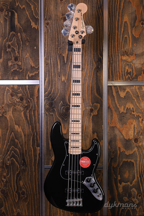 Squier Affinity Series Active Jazz Bass V Black Metallic