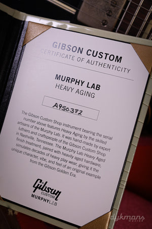 Gibson Custom 1959 ES-345 Reissue Ebony Murphy Lab Heavy Aged