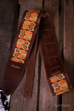 Souldier Guitar Strap Torpedo Owls Brown