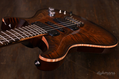 PRS Wood Library Modern Eagle V Copperhead Burst