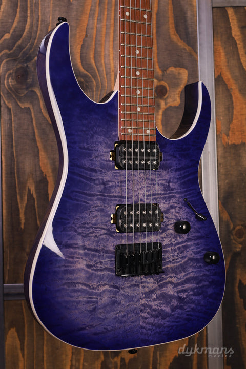 Ibanez RG421QM Cerulean Blue Burst