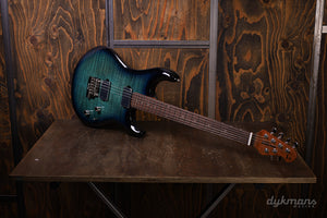 Music Man Luke 4 HH Maple Top Blue Dream