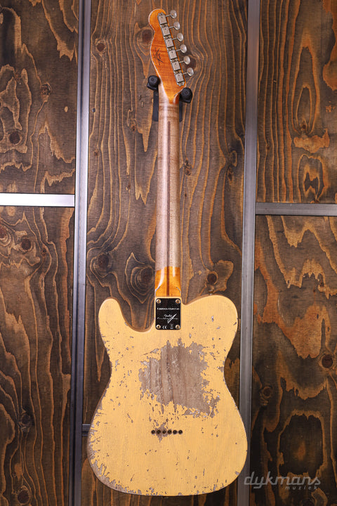 Fender Custom Shop 1954 Telecaster Super Heavy Relic Super Faded Aged Nocaster Blonde