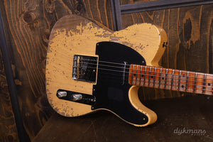 Fender Custom Shop 1954 Telecaster Super Heavy Relic Super Faded Aged Nocaster Blonde