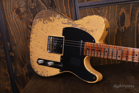 Fender Custom Shop 1954 Telecaster Super Heavy Relic Super Faded Aged Nocaster Blonde