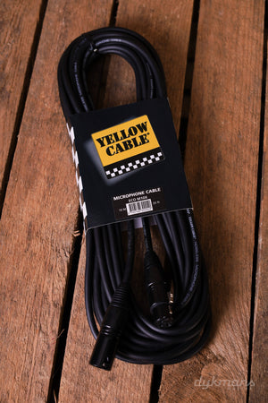 Yellow Cable Microphone Cable XLR/XLR ECO M10X 10M