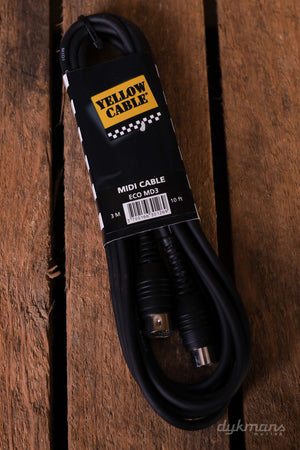 Yellow Cable MIDI Cable ECO MD3 3M
