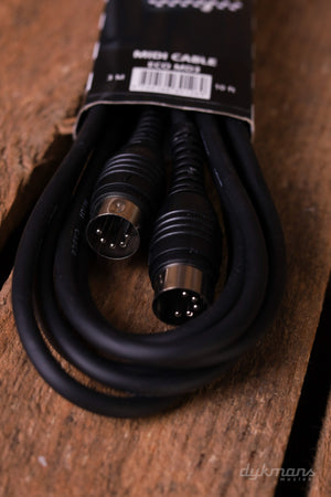 Yellow Cable MIDI Cable ECO MD3 3M