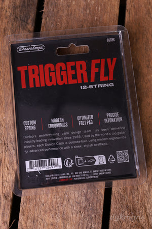 Dunlop Trigger Fly Capo Curved 12-String Black