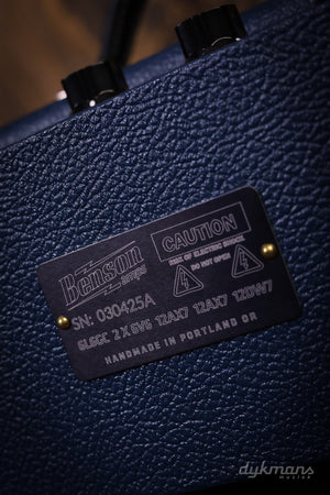 Benson Monarch Reverb Plus Blue Tolex/Wheat Grille