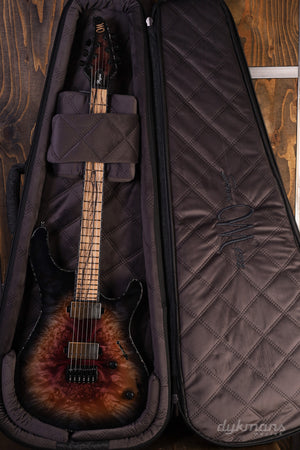 Mayones Regius 6 Burl Maple 5A Galaxy Eye Purple