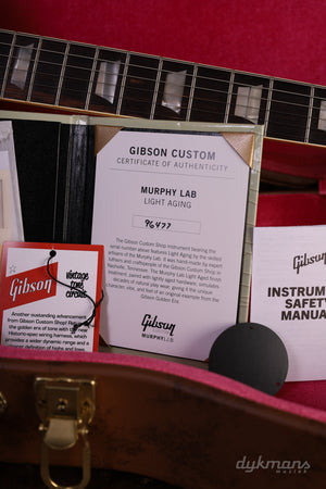 Gibson Custom '59 Les Paul Standard Bourbon Burst Fade Murphy Lab Light Aged