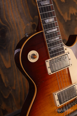 Gibson Custom '59 Les Paul Standard Bourbon Burst Fade Murphy Lab Light Aged