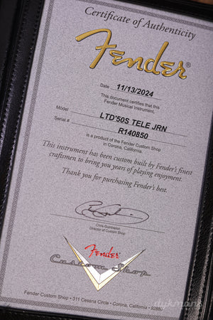 Fender Custom Shop 50s Telecaster Journeyman Relic Wide-Fade 2-Color Sunburst